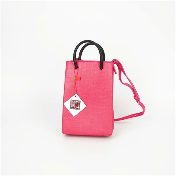 Túi Balenciaga Phone hồng (BQ) sz12 KG +