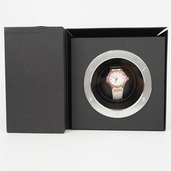 Đồng hồ Hublot trắng viền tím (890576) (HC) +