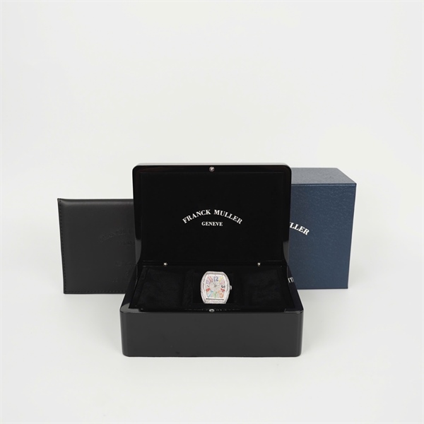 Đồng hồ Franck Muller full kim cương 12 số màu (HC) +