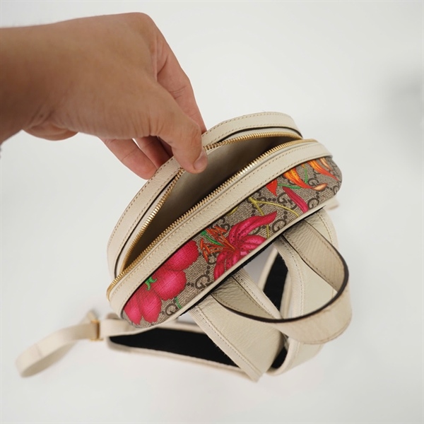 Balo GG màu xám in hoa (547965) (BQ) KG +