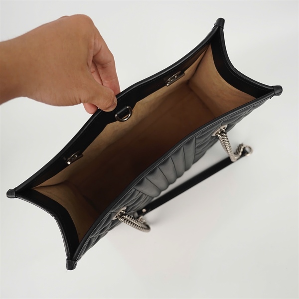 Túi GG Tote đen sz34 (BQ) KG +