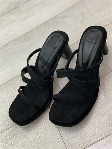 Guốc dây - da lộn