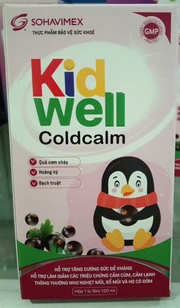 TPBVSK Kid Well Coldcalm 120ml - PP Sohaco
