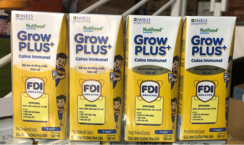 Sữa nước Grow Plus+ immunel 180ml