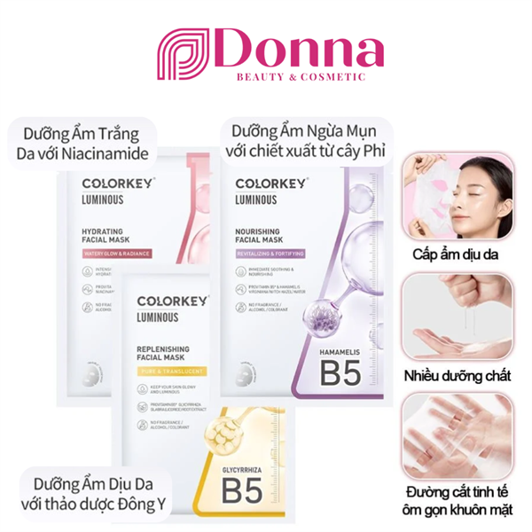 Mặt nạ giấy dưỡng da Colorkey Luminous Mask