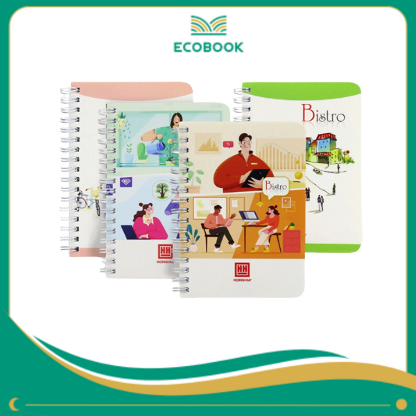 Sổ lò xo Bistro, A6, 200tr, 2836