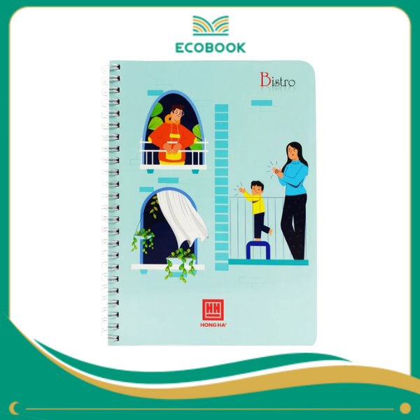 Sổ lò xo Bistro, A5, 200tr, 2837