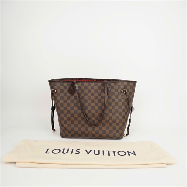 Túi LV neverfull ô vuông (SP2058) có lót form sz30 KG+