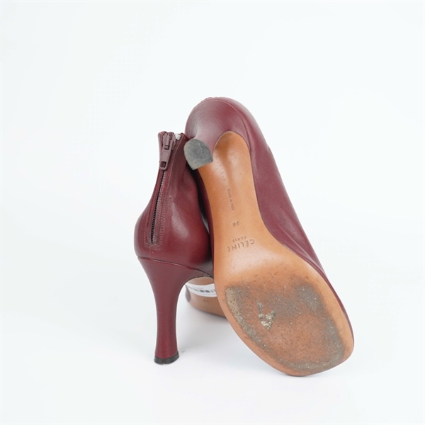 Giày Celine đỏ sz38 đế 9p +