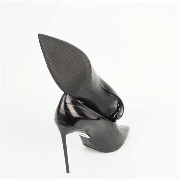 Giày YSL đen sz38 đế 11p +