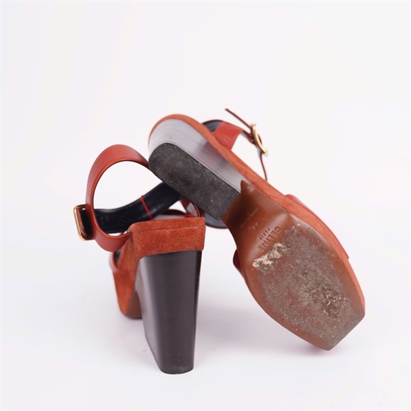 Giày Celine đỏ sz38 đế 12p +