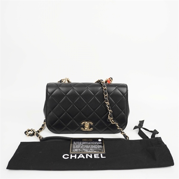 Túi Chanel đen (23911430) sz23 (HC) +