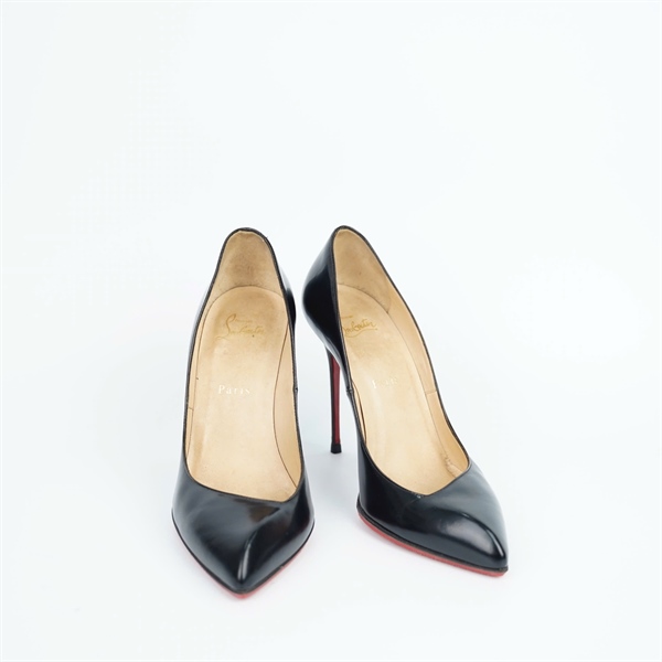 Giày Christian Louboutin đen sz38 đế 11p +