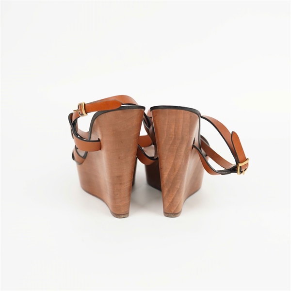 Giày Chloé nâu sz38 đế 12p +