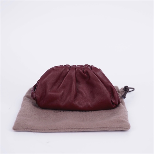 Túi Bottega đỏ sz12 (BMC) KG+