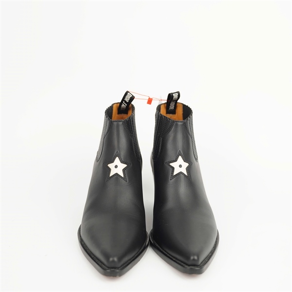 Giày Dior đen họa tiết ngôi sao sz38 đế 7p +