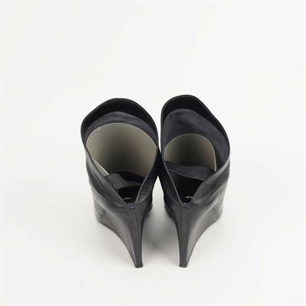 Giày Balenciaga đen sz38 cao 9p +