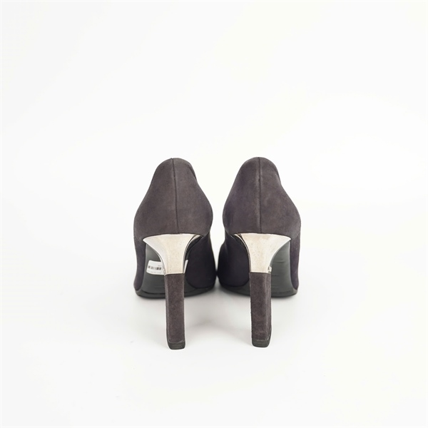 Giày Prada tím đen sz38 đế 10p +