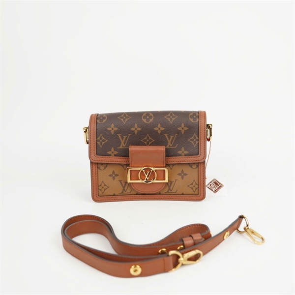 Túi LV Dauphine màu nâu (FL5410) sz19 KG+