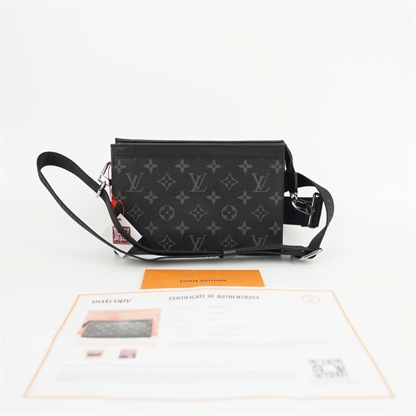 Túi LV Clutch hoa đen sz19 KG+