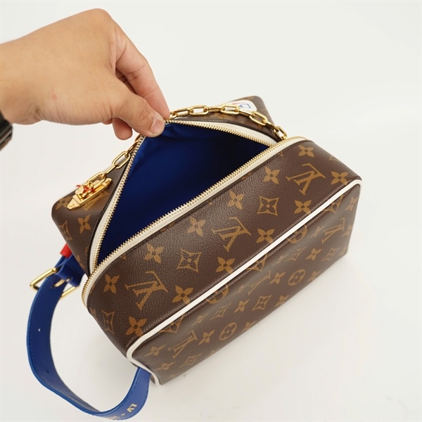 Túi LV clucth hoa nâu sz (HC) +