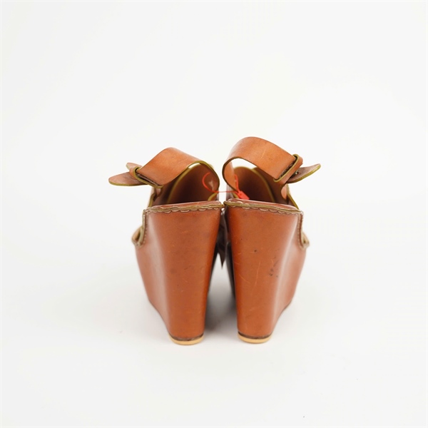 Giày Chloé nâu sz38 đế 13p +