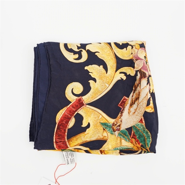 Khăn Chanel màu vàng đen (PN) +