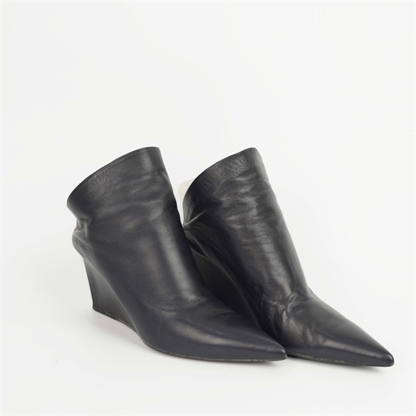 Giày Balenciaga đen sz38 cao 9p +