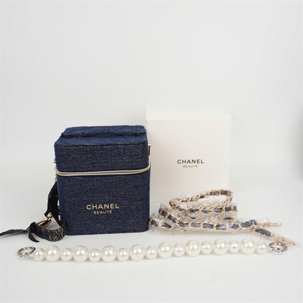 Túi Chanel cốp xanh sz12 (PN) +