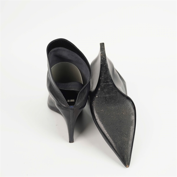 Giày Balenciaga đen sz38 cao 9p +