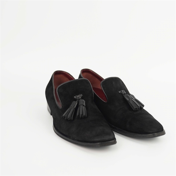 Giày Celine đen nhung đế 3p +