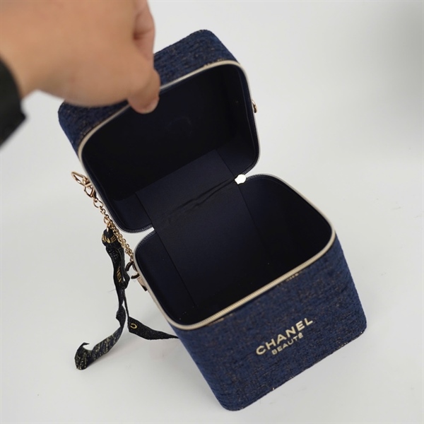 Túi Chanel cốp xanh sz12 (PN) +