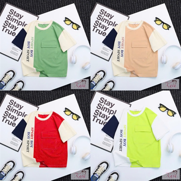 AT TN IN SPORTY BOY TÚI NẮP GIẢ SIZE 16-22,R4