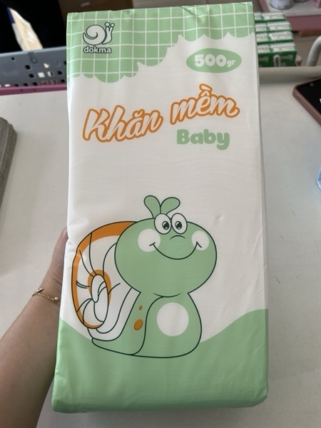 Dokma khăn khô đa năng 500G sợi Cotton