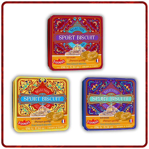 BÁNH QUY ST GEORGES SPORT BISCUIT SELECTION 486G