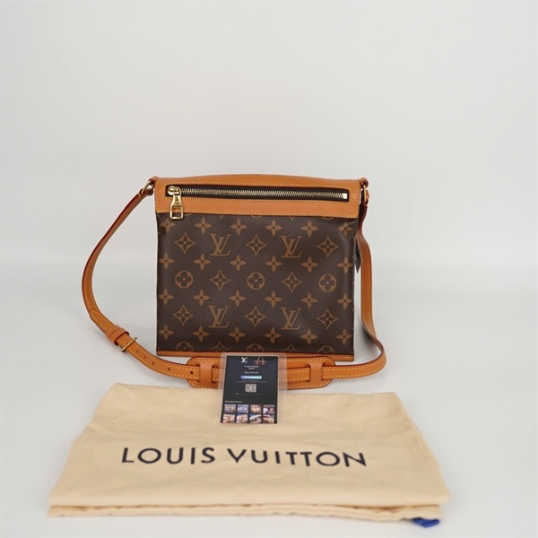 Túi LV Crossbody hoa nâu (TJ4119) sz22 (LTB) KG +