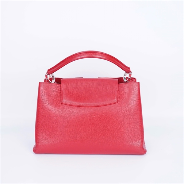 Túi LV Capu đỏ có lót form sz35 (LTB) KG +