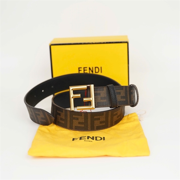 Thắt lưng Fendi đen (BC0478-GRP-A73) bản 3cm dài 108cm+