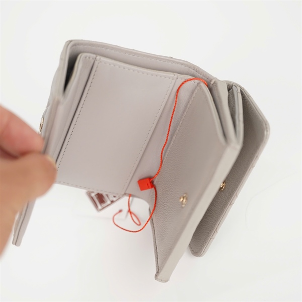 Ví Chanel gập 3 màu xám (G112L2AH) (LTB) KG +