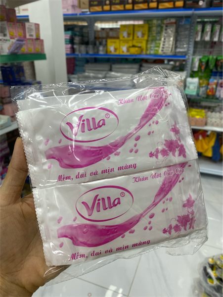 KHĂN LẠNH VILLA KHĂN QUÁN ĂN_ LỐC 20 CÁI