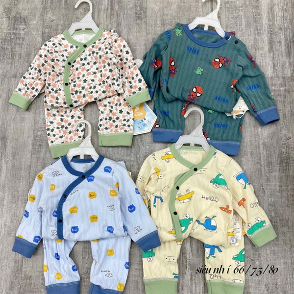 Bộ ss nỉ QC cài chéo