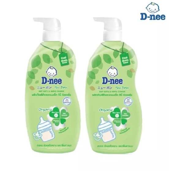 Rửa Bình Sữa D-Nee Organic Chai 620Ml