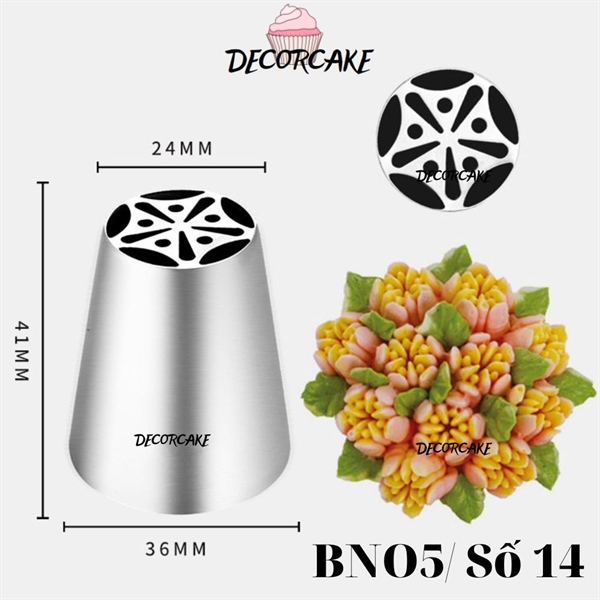 Đui 3D bắt hoa tulip/ Đui BN05