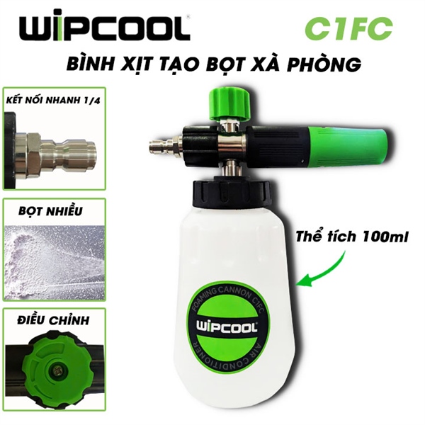 Bình tạo bọt WIPCOOL, model C1FC