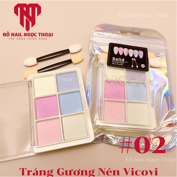 Tráng Gương Nén Vicov 6 Màu - 02