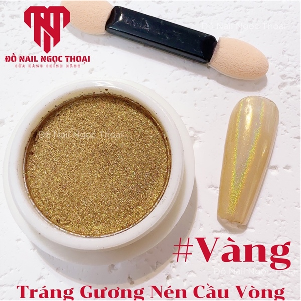 Tráng Gương Nén Cầu Vòng - Vàng