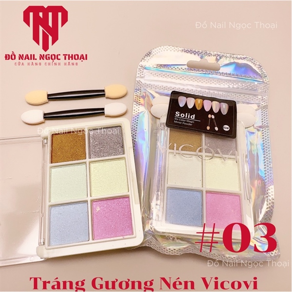 Tráng Gương Nén Vicov 6 Màu - 03