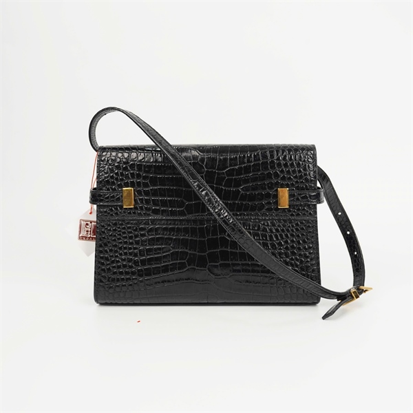 Túi YSL đen da trăn sz24 KG +