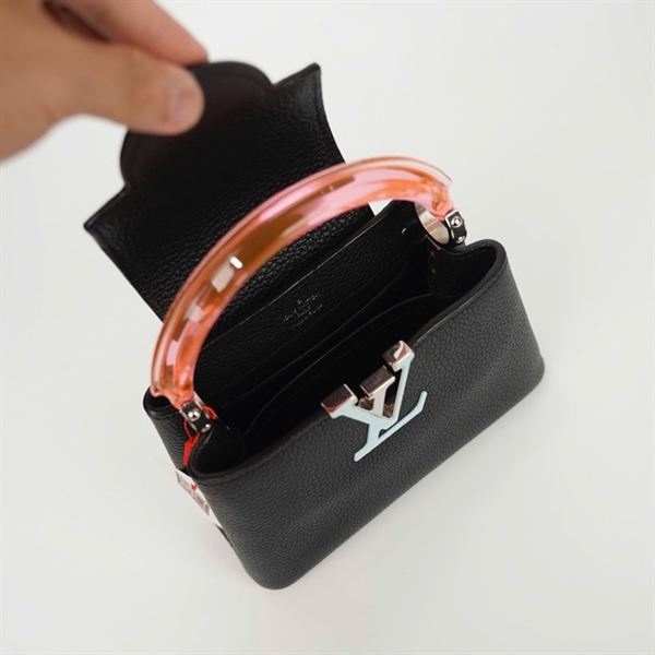 Túi LV Capu đen sz20 (HC) +