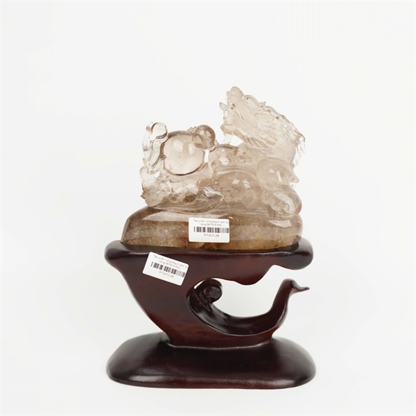 Tác phẩm rồng thạch anh tóc vàng 967958 ( thiếu sổ) KG+